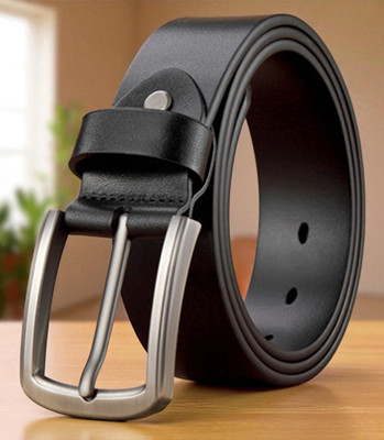 Roadster Men Formal, Casual, Evening, Party Black Genuine Leather Belt