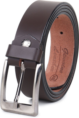 Roadster Men Formal Brown Genuine Leather Belt