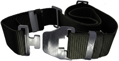 Kumar's Trend Men & Women Formal Black Nylon Belt