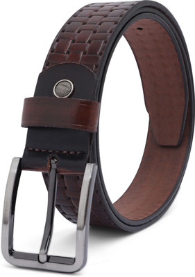 Roadster Men Formal, Casual, Evening, Party Brown Genuine Leather Belt