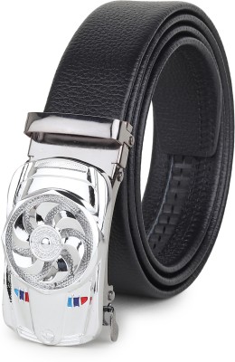 house of common Men Casual, Formal Black Artificial Leather Belt