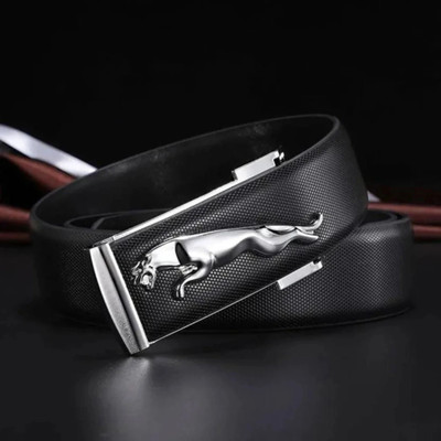 DARKLEATHERIS Men Casual, Evening, Formal, Party Black Artificial Leather Belt