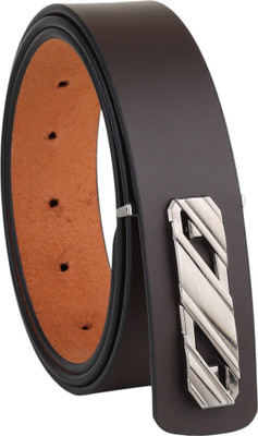 Roadster Men Formal Brown Genuine Leather Belt