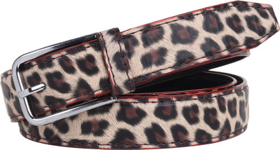 WILDAUK Women Casual, Formal, Party Gold Texas Leatherite, Artificial Leather Belt