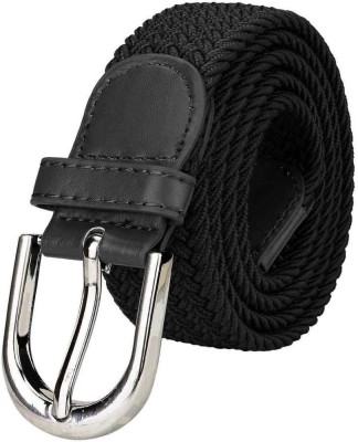 LKA Men & Women Party, Evening, Casual, Formal Black Canvas Belt