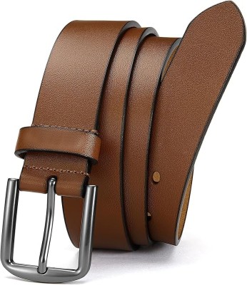 Elite Crafts Men Casual, Evening, Formal, Party Brown Genuine Leather Belt