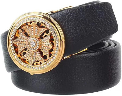 Crosta Boys Casual, Formal, Party, Evening Black Artificial Leather Belt