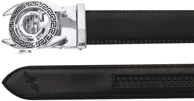 FICUSTER Men Casual, Party, Formal Black Genuine Leather Belt