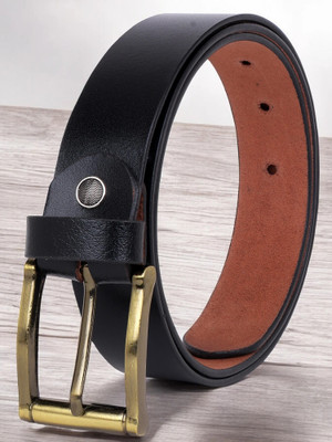 KILLER Men Casual, Evening, Formal, Party Black Artificial Leather Belt