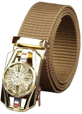 Strapzo Men Formal, Party, Casual Multicolor Nylon Belt