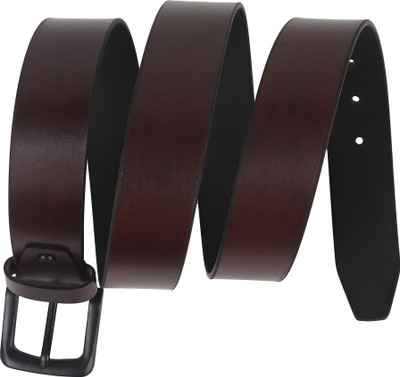 TANSTITCH Men Casual Brown Genuine Leather Belt