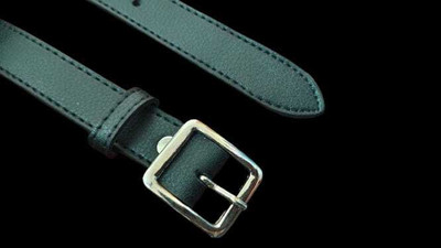 Vinylzone Men & Women Casual, Evening, Formal, Party Black Artificial Leather, Synthetic Belt