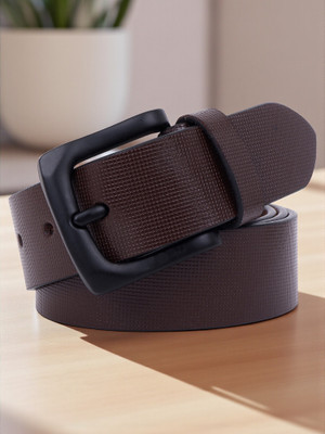 PROVOGUE Men Formal, Casual, Evening, Party Brown Genuine Leather Belt