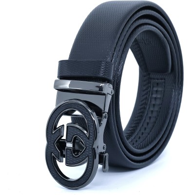 Locksloops Men Casual Blue Artificial Leather Belt