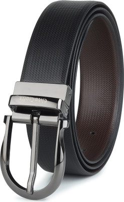 Elite Crafts Men Formal, Casual, Party, Evening Grey Genuine Leather Reversible Belt