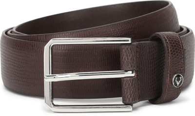 Allen Solly Men Brown Genuine Leather Belt