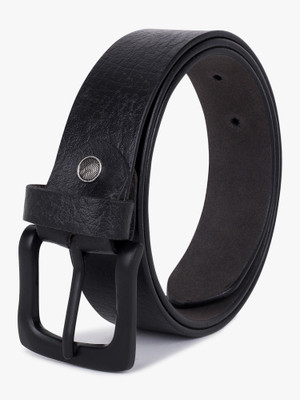 Roadster Men Formal, Casual, Evening, Party Black Genuine Leather Belt