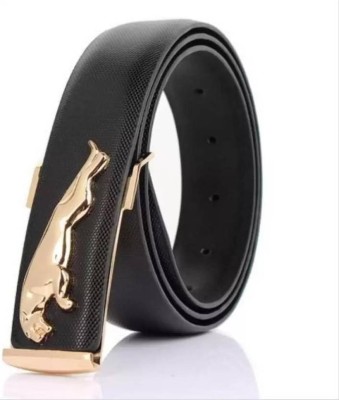 DARKLEATHERIS Men Casual, Evening, Party Black Artificial Leather Belt