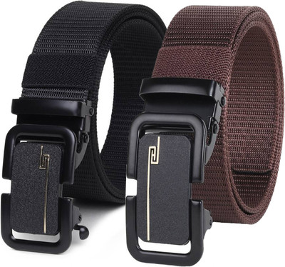 Kastner Men Formal, Casual Multicolor Nylon Belt