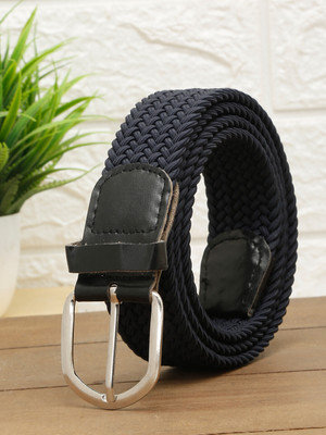 TYBELT Men Casual Blue Canvas Belt