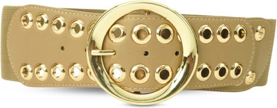 Joe Girls Casual, Evening, Party Beige Nylon Belt