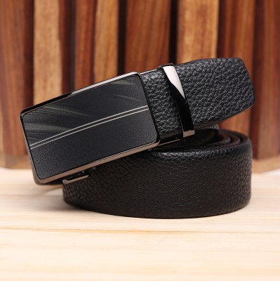 Winsome Deal Men Casual Black Artificial Leather Belt