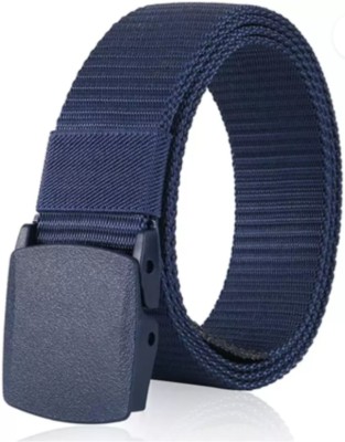 Niddleman Fashion India Men Casual, Evening, Party Blue Nylon Belt