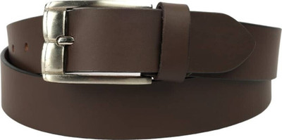 house of common Men Casual, Evening, Formal, Party Brown Genuine Leather Belt