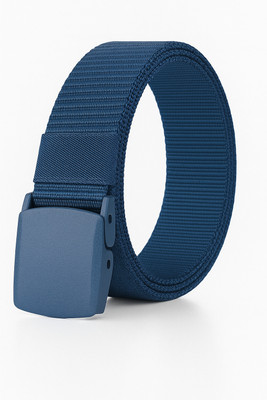 PROVOGUE Men Casual, Evening, Formal, Party Blue Nylon Belt