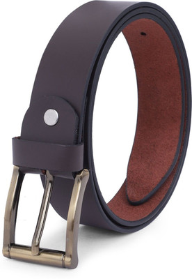 Roadster Men Formal, Casual, Evening, Party Brown Genuine Leather Belt