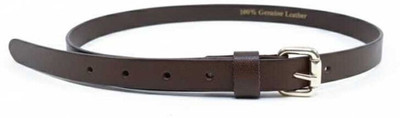Craft India Women Formal Brown Genuine Leather Belt