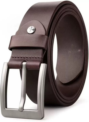 METRONAUT Men Casual Brown Artificial Leather Belt