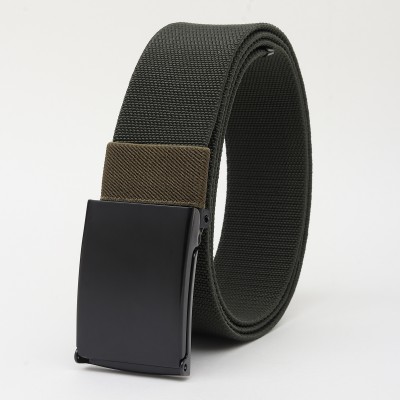 Winsome Deal Men Casual Green Canvas Belt