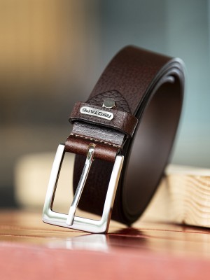 RED TAPE Men Formal, Casual Brown Genuine Leather Belt