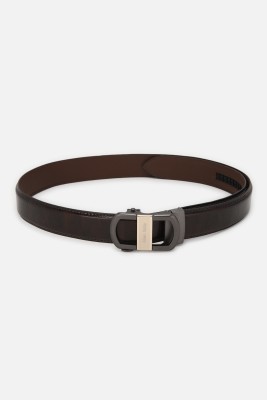 Allen Solly Men Casual Brown Genuine Leather Belt