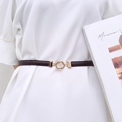 SYGA Women Brown Genuine Leather Belt