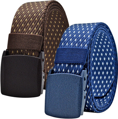METRONAUT Men Multicolor Nylon Belt
