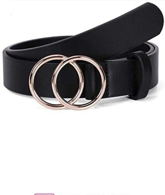 DENAIM PE Girls Casual, Evening, Formal, Party Black Nylon Belt