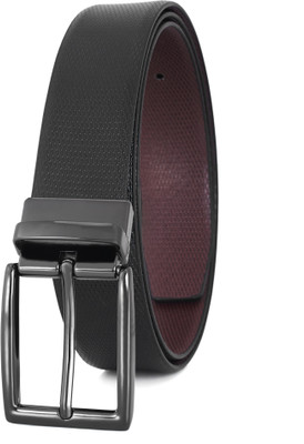 JI ACCESSORIES Men Casual, Formal, Party Black, Brown Artificial Leather Reversible Belt