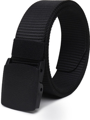 PROVOGUE Men Casual, Formal Black Nylon Belt