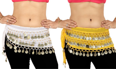 GOLDESTEEM Women Party Multicolor Metal Belt