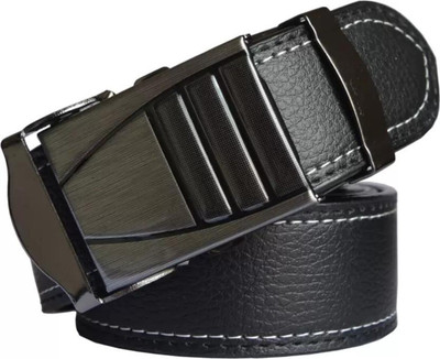 Icongadget Men Casual, Formal, Evening, Party Black Synthetic Belt