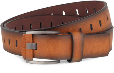 ZACHARIAS Men Casual, Party, Formal Tan Artificial Leather Belt