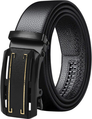 LOOPA Men Casual, Evening, Formal, Party Black Synthetic Belt