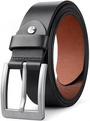 ROVERSOLE Men Casual, Formal, Party Black, Brown Genuine Leather Belt