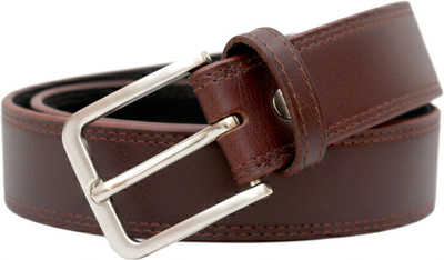 Beltivo Men Casual Brown Artificial Leather Belt