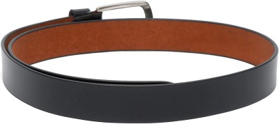 solanki enterprises Boys Casual Black Genuine Leather Belt