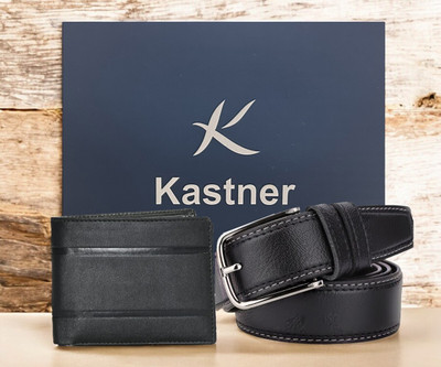 Kastner Men Casual Black Synthetic Belt