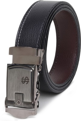 METRONAUT Men Casual, Formal Black Synthetic Belt