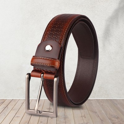 RED CHIEF Men Formal, Casual, Evening, Party Tan Genuine Leather Belt